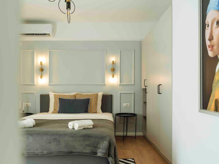 Bright 2Br Apartment - Top Location - City Balcony Bukarest Exterior foto